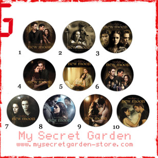 Twixxxxx New Moon  - Movie Pinback Button Badge Set 1a or 1b( or Hair Ties / 4.4 cm Badge / Magnet / Keychain Set )